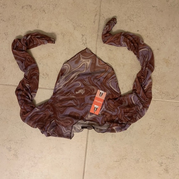 Boo-hop marble crop top - Picture 2 of 2